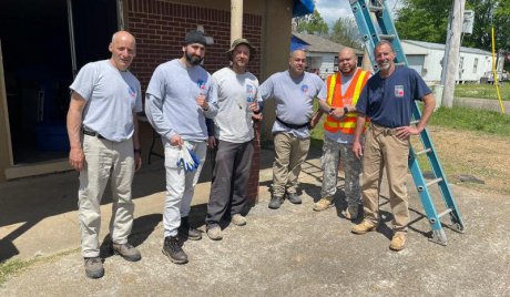 Local 66, IBEW Local 3, Local 79, and Retired NYPD were proud and honored to join Heart 9/11 in Armory, Mississippi for a tornado relief mission.